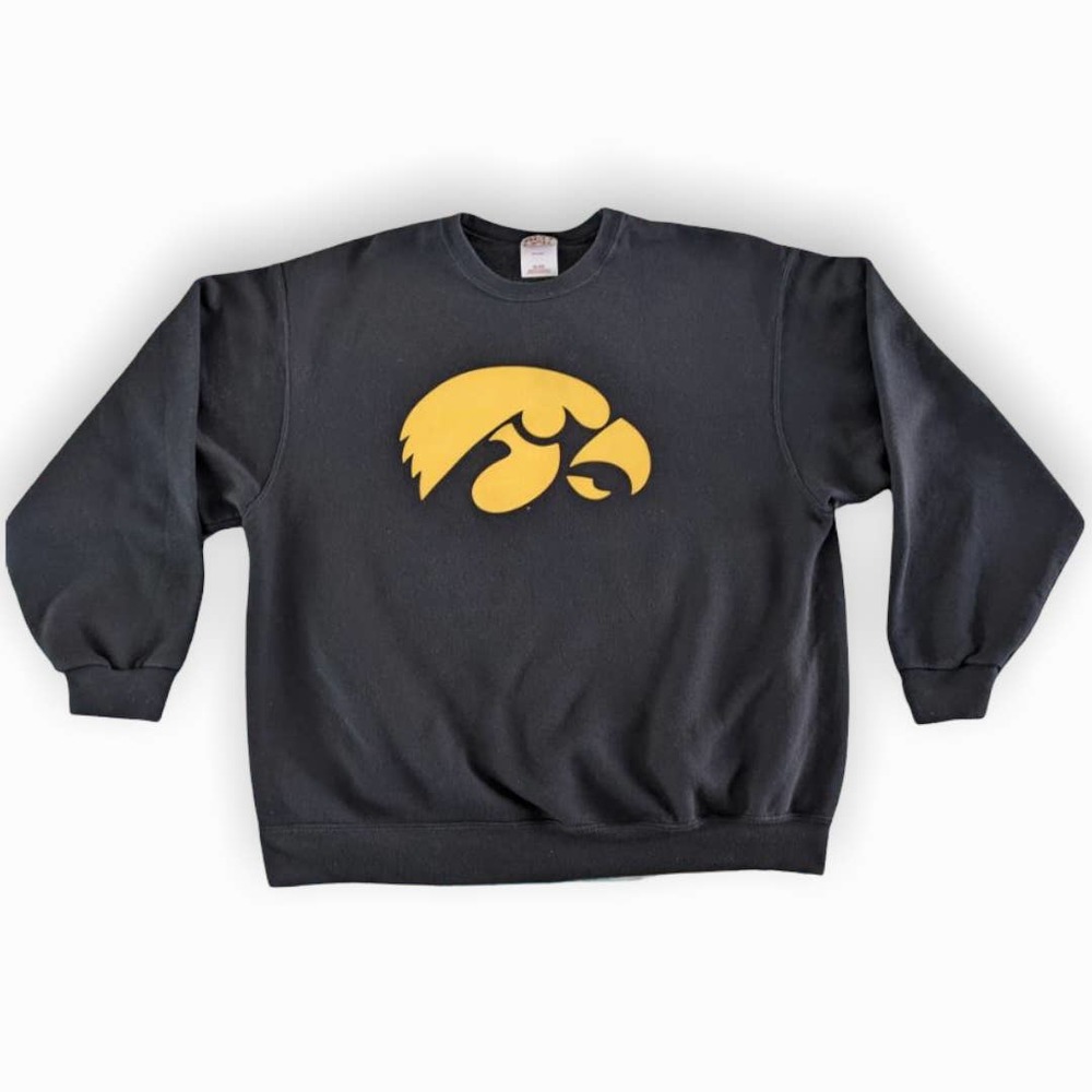 Vintage Red Oak Iowa Hawkeyes Crewneck